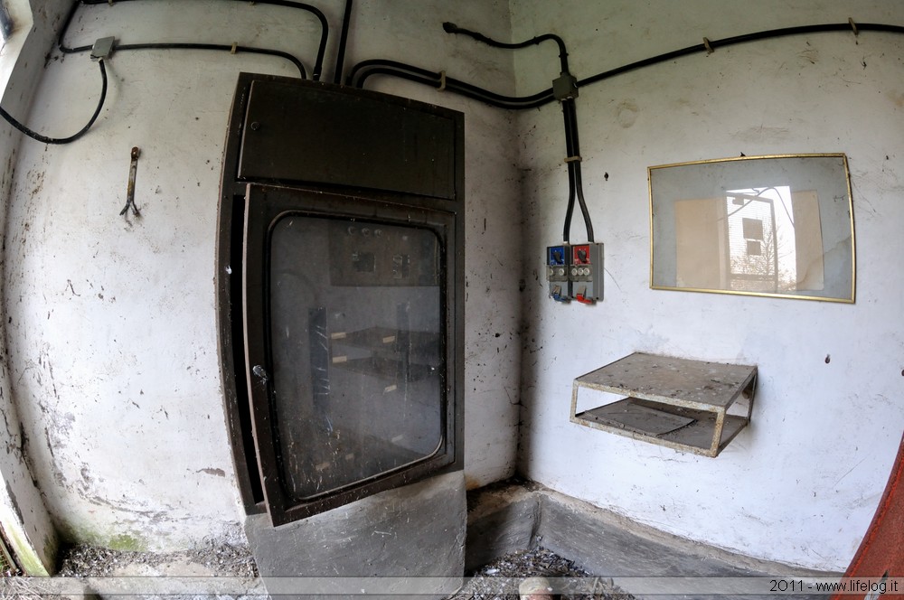 Abandoned weather balloon station