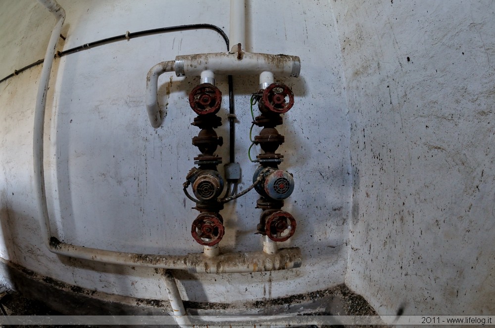 Abandoned weather balloon station