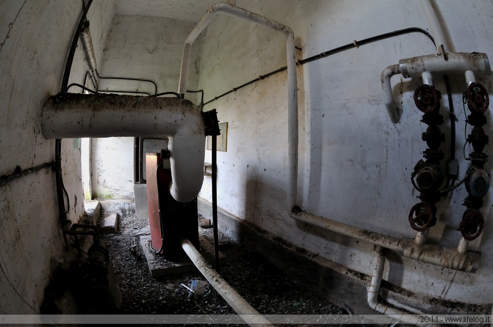 Abandoned weather balloon station