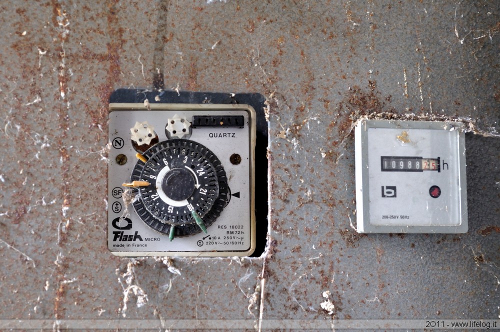 Abandoned weather balloon station