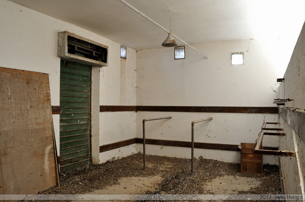 Abandoned weather balloon station