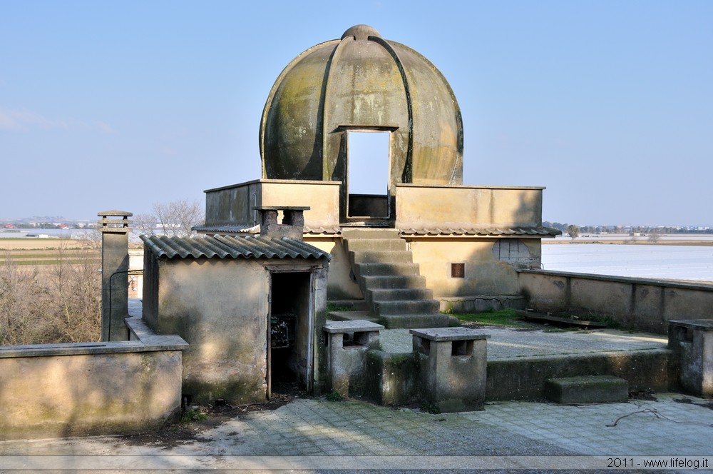 Abandoned weather balloon station