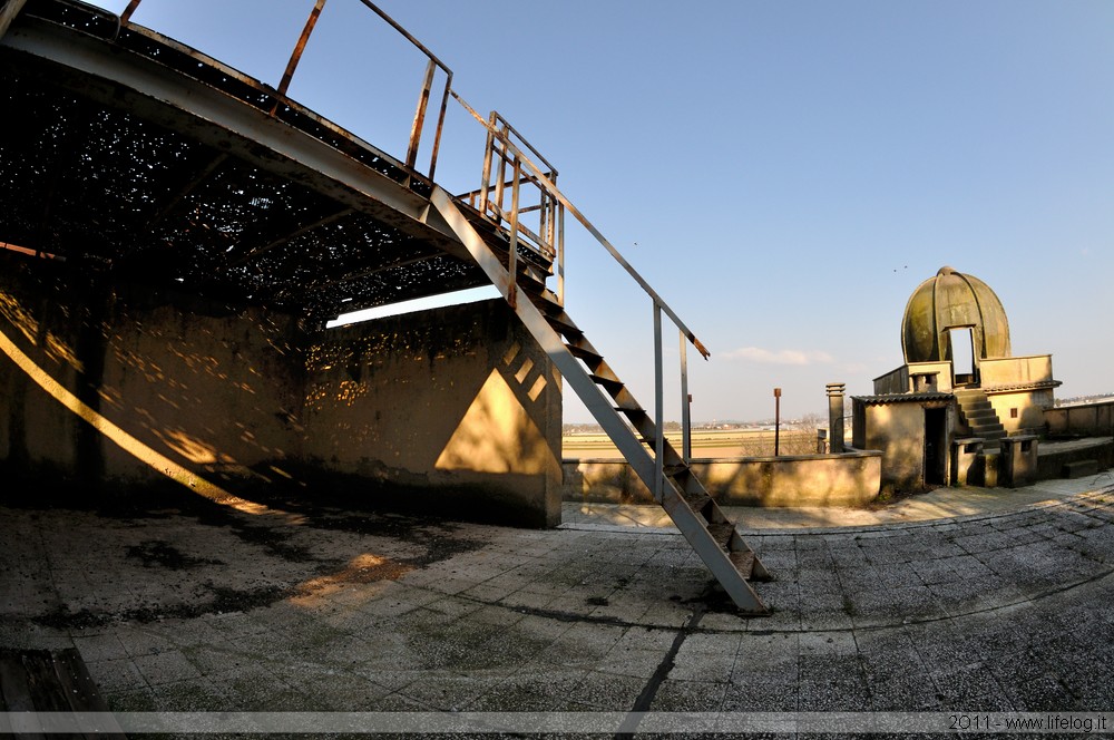 Abandoned weather balloon station