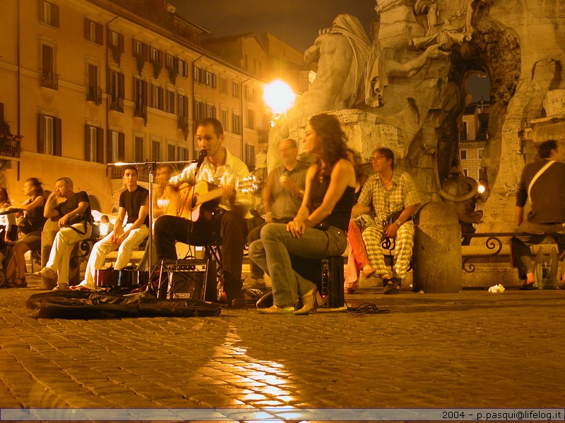 Piazza Navona (Roma) - Pietromassimo Pasqui 2004