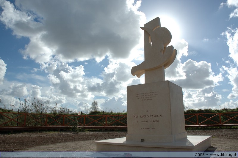 Monumento a Pasolini (Idroscalo - Ostia) - Pietromassimo Pasqui 2005