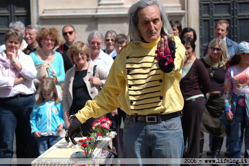 Piazza Navona - Street Artist - Roma - Pietromassimo Pasqui 2006